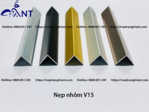 Nẹp nhôm V15