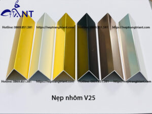 Nẹp nhôm V25