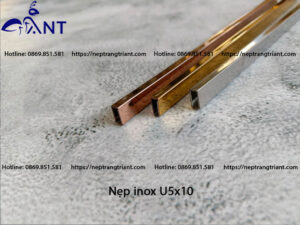 Nẹp inox U5