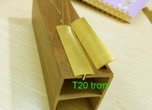 Nẹp đồng T20 trơn