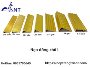 Nẹp đồng chữ L