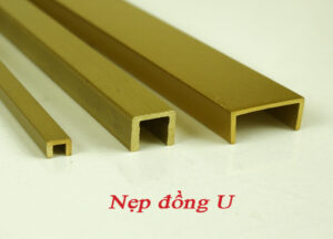 Nẹp đồng chữ U