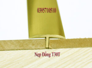 Nẹp đồng T30 trơn