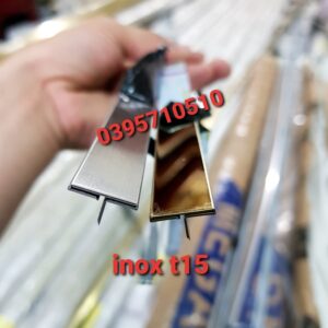 nẹp T15 inox vàng gương