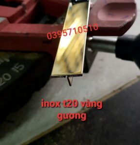 Nẹp inox chữ T20 mm