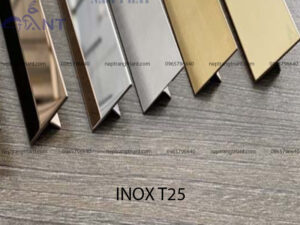 Nẹp inox chữ T 25mm