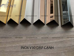 Nẹp V ốp góc bằng inox 304