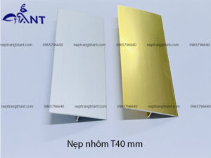 nẹp nhôm chữ T40 mm