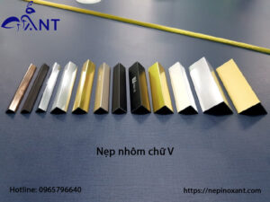 Nẹp nhôm chữ V 2