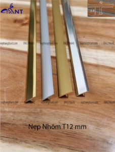 Nẹp nhôm chữ T 12mm