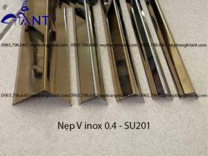 Nẹp V inox 0.4