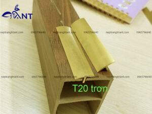 Nẹp đồng sàn gỗ T20 trơn