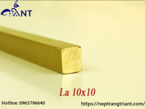 Nẹp đồng La 10x10