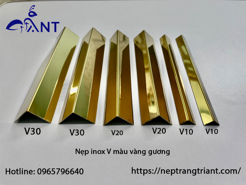 Nẹp inox chữ V giá rẻ