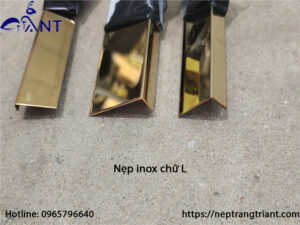 nẹp inox chữ L