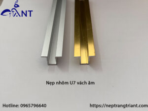 Nẹp nhôm vách âm U7