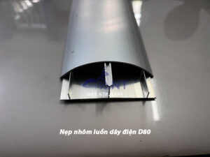 Nẹp nhôm luồn dây điện D80 3