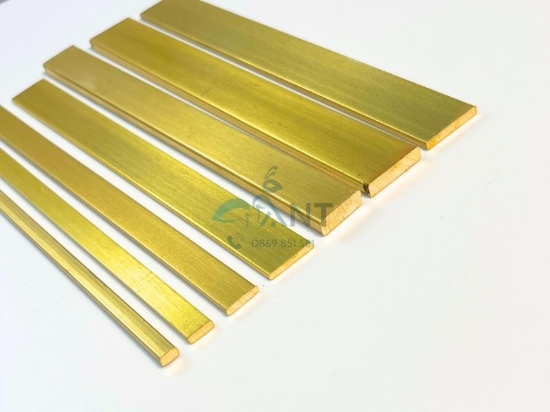 Các kích thước nẹp đồng La phổ biến