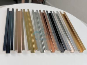 Nẹp inox chữ U âm tường