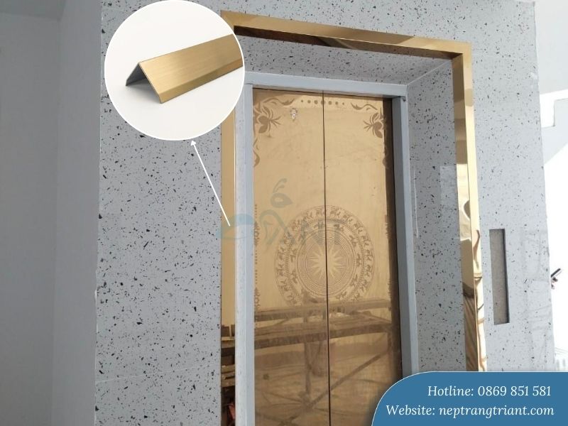 Ứng dụng thực tế của nẹp inox góc tường