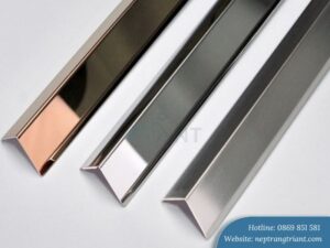 Báo giá nẹp inox chữ V năm 2025 – giá tốt, chất lượng