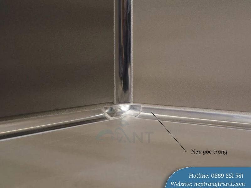 Ứng dụng nẹp góc âm mc6-8