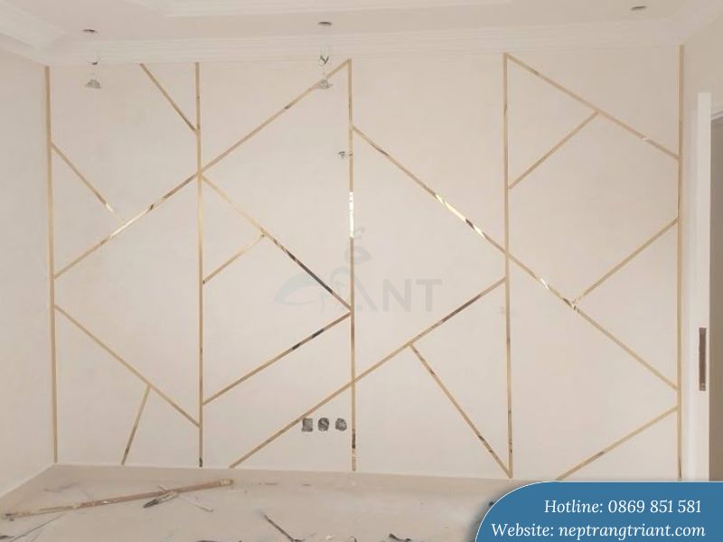 Ứng dụng nẹp la inox trong trang trí