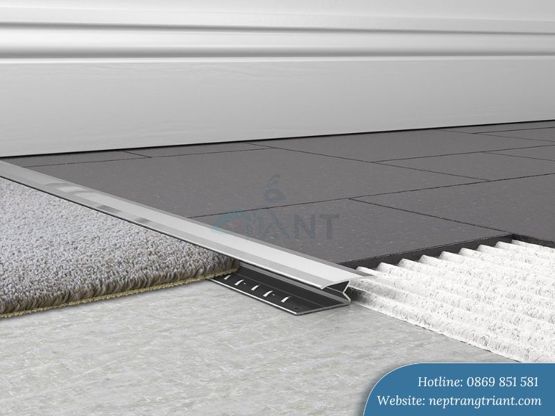 Ứng dụng của nẹp thảm nhôm chữ Z